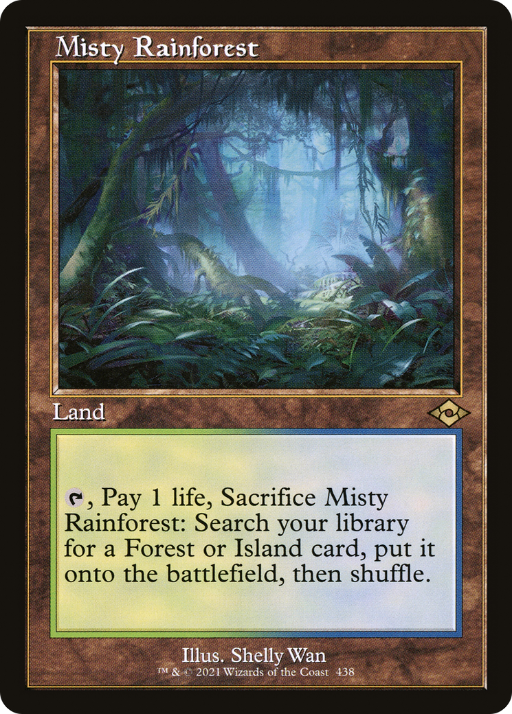 Image of Misty Rainforest (Retro) [Modern Horizons 2]