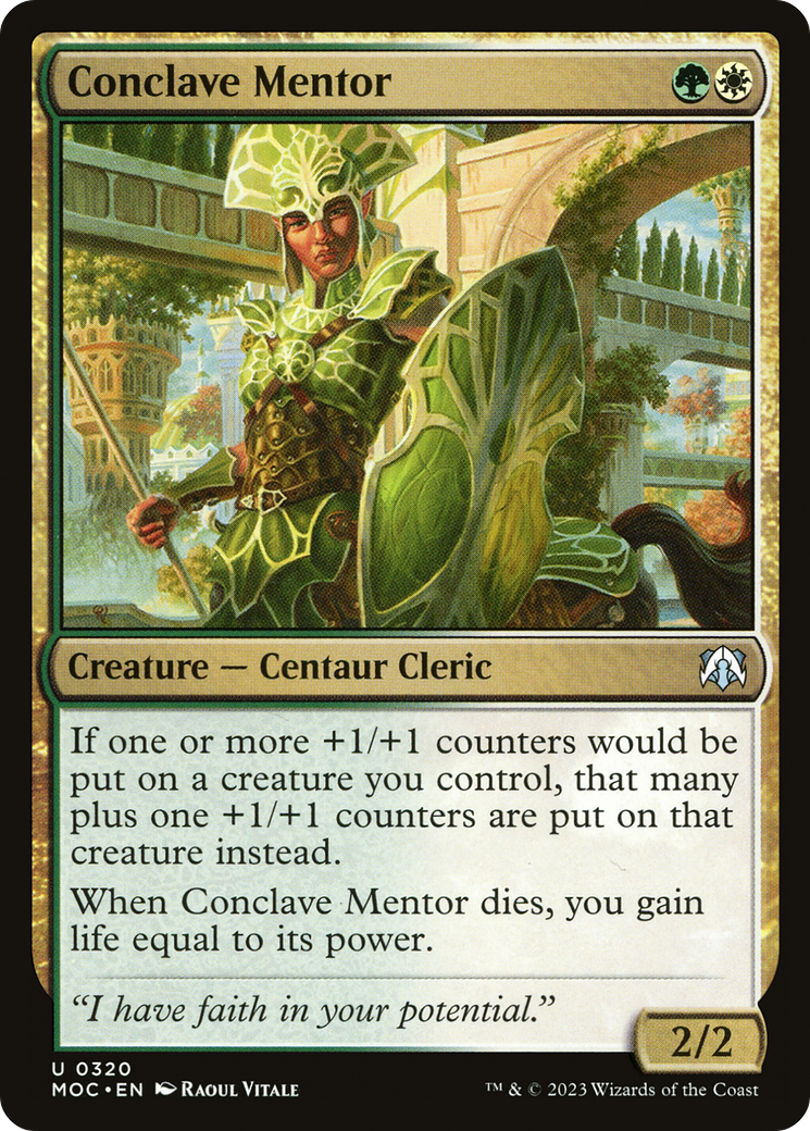 Image of Conclave Mentor [March of the Machine Commander]