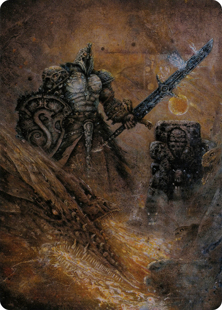 Image of Dakkon, Shadow Slayer Art Card (48) [Modern Horizons 2 Art Series]