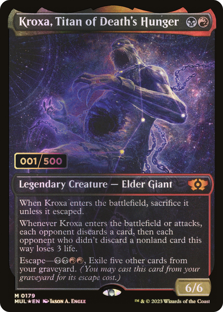 Image of Kroxa, Titan of Death's Hunger (Serialized) [Multiverse Legends]