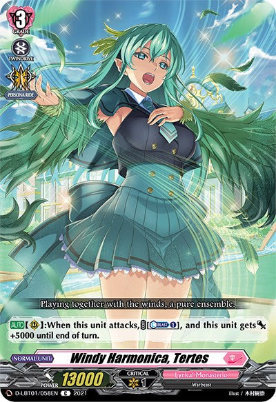 Image of Windy Harmonica, Tertes (D-LBT01/058EN) [Lyrical Melody]