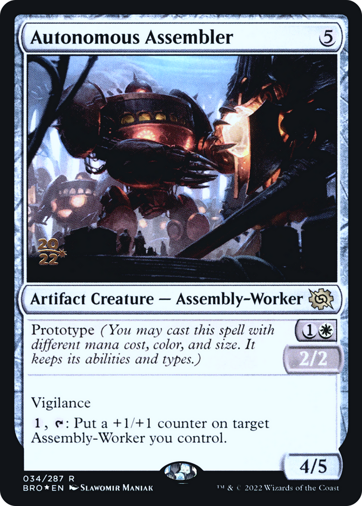 Image of Autonomous Assembler [The Brothers' War Prerelease Promos]