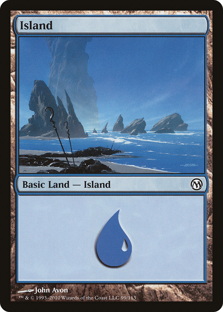 Image of Island (99) [Duels of the Planeswalkers]