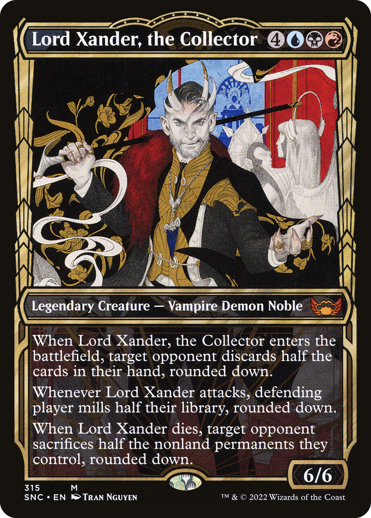 Image of Lord Xander, the Collector (Showcase Golden Age) [Streets of New Capenna]