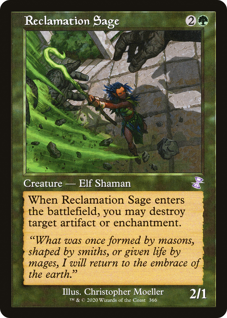 Image of Reclamation Sage (Timeshifted) [Time Spiral Remastered]