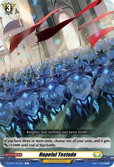 Image of Hopeful Testode (D-BT01/107EN) [Genesis of the Five Greats]