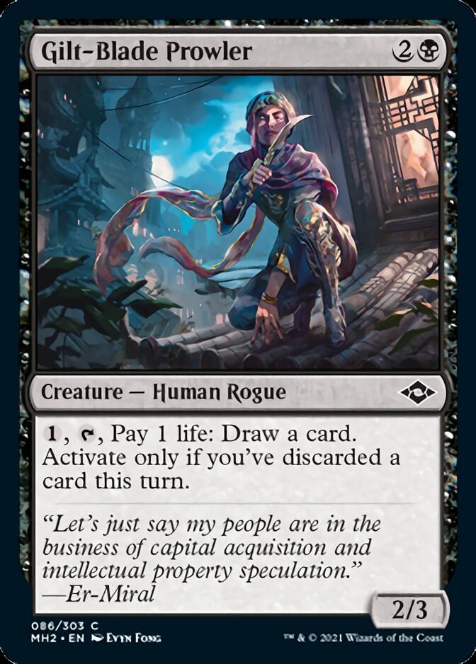 Image of Gilt-Blade Prowler [Modern Horizons 2]
