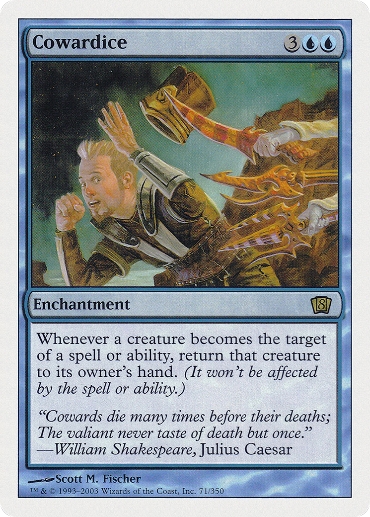Image of Cowardice [Eighth Edition]