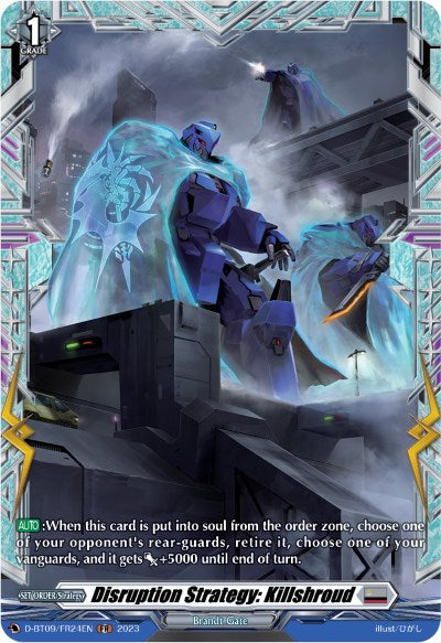Image of Disruption Strategy: Killshroud (D-BT09/FR24EN) [Dragontree Invasion]