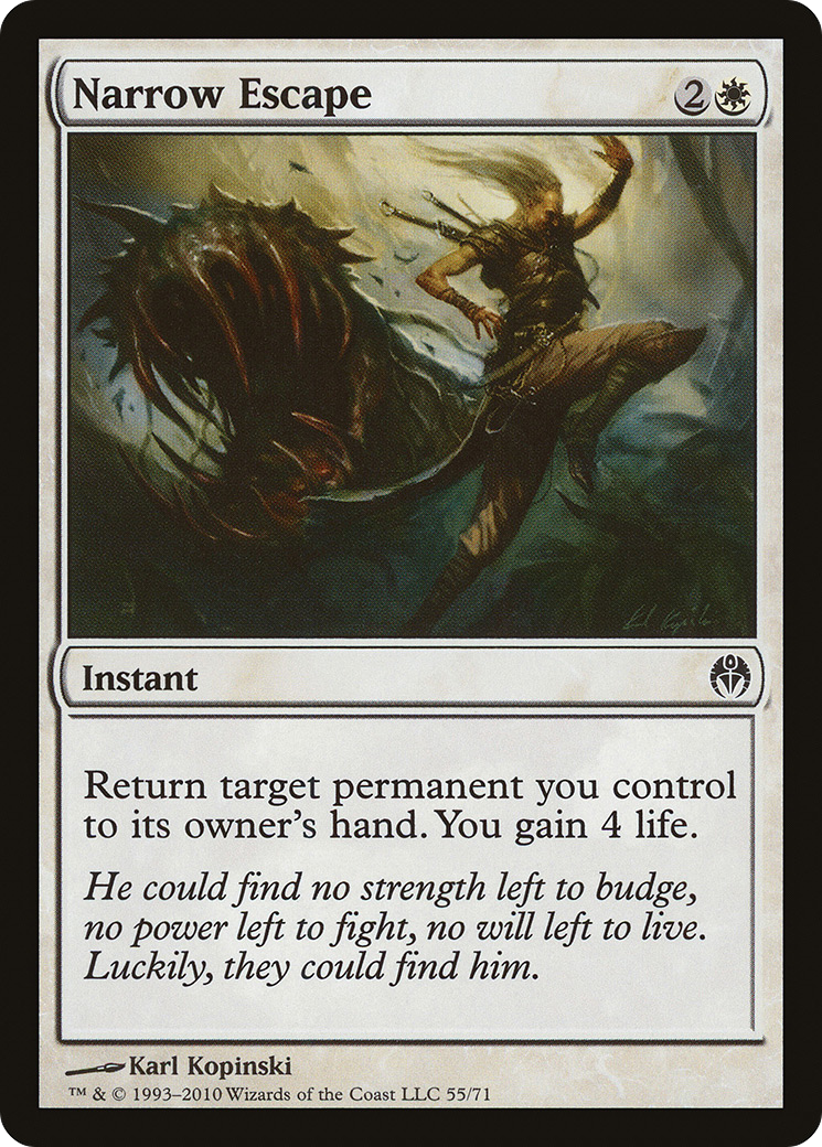 Image of Narrow Escape [Duel Decks: Phyrexia vs. the Coalition]