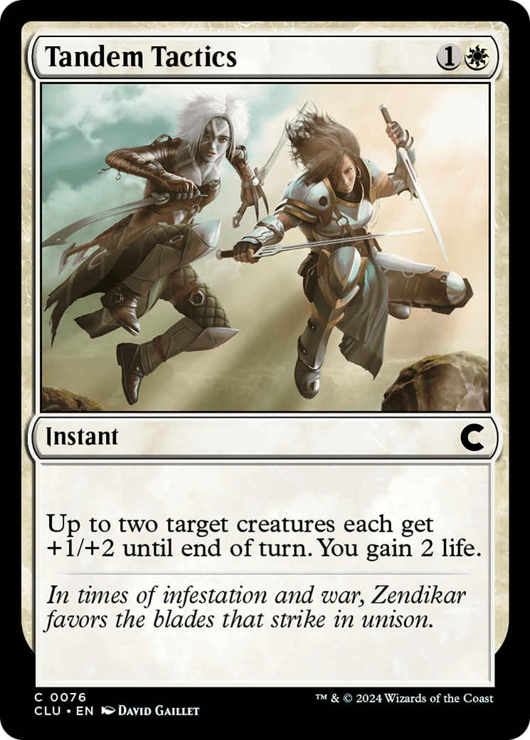 Image of Tandem Tactics [Ravnica: Clue Edition]