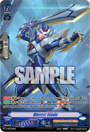 Image of Blaster Blade (V-CS01/001EN) [Q4 vs. AL4]