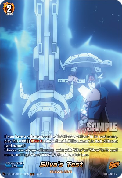 Image of Silva's Test (D-TB03/SKR163EN) [Shaman King]