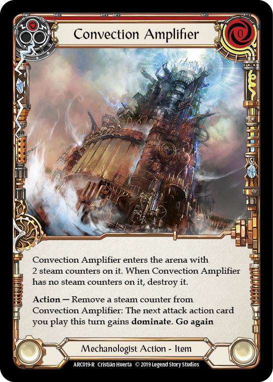 Image of Convection Amplifier [ARC019-R] (Arcane Rising)  1st Edition Rainbow Foil