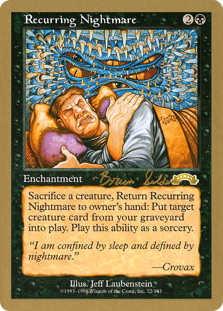 Image of Recurring Nightmare (Brian Selden) [World Championship Decks 1998]