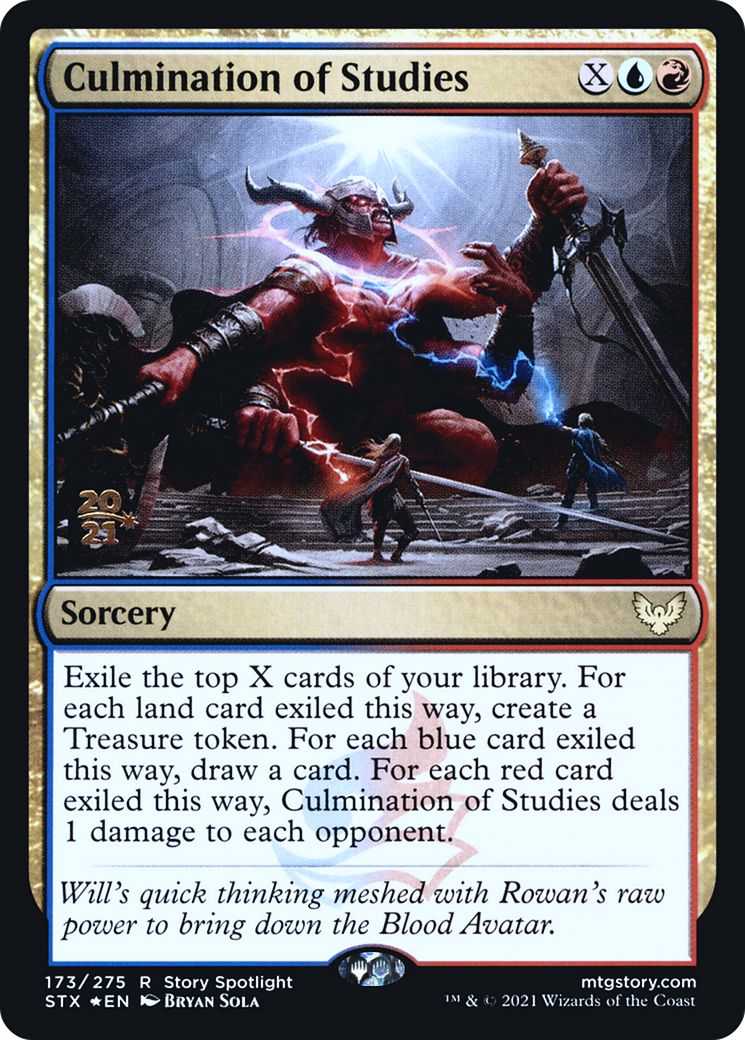Image of Culmination of Studies [Strixhaven: School of Mages Prerelease Promos]
