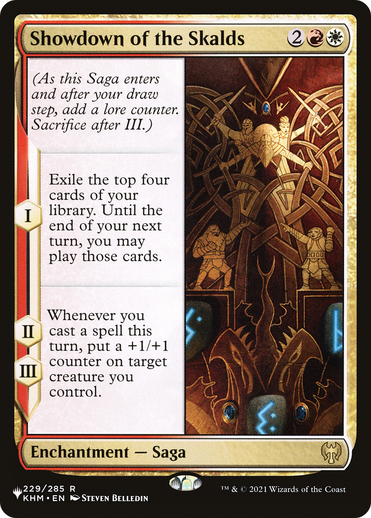 Image of Showdown of the Skalds [The List]