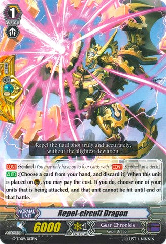 Image of Repel-circuit Dragon (G-TD09/013EN) [True Zodiac Time Beasts]