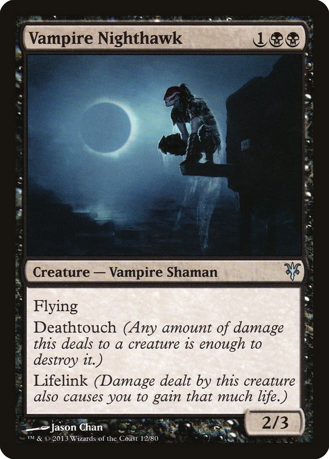 Image of Vampire Nighthawk [Duel Decks: Sorin vs. Tibalt]