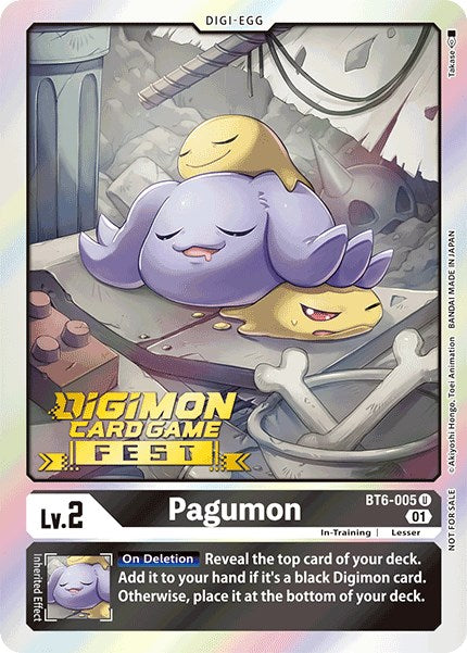 Image of Pagumon [BT6-005] (Digimon Card Game Fest 2022) [Double Diamond Promos]