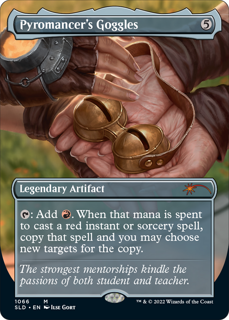 Image of Pyromancer's Goggles (Borderless) [Secret Lair Drop Series]