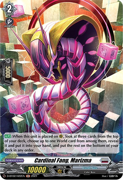 Image of Cardinal Fang, Marizma (D-BT02/H22EN) [A Brush with the Legends]