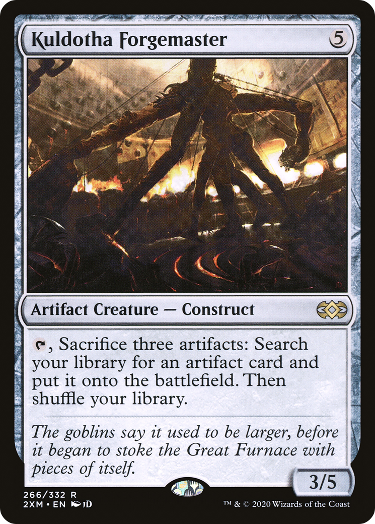 Image of Kuldotha Forgemaster [Double Masters]