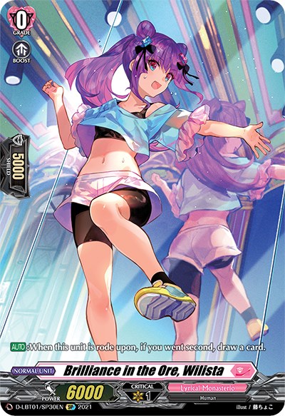 Image of Brilliance in the Ore, Wilista (D-LBT01/SP30EN) [Lyrical Melody]