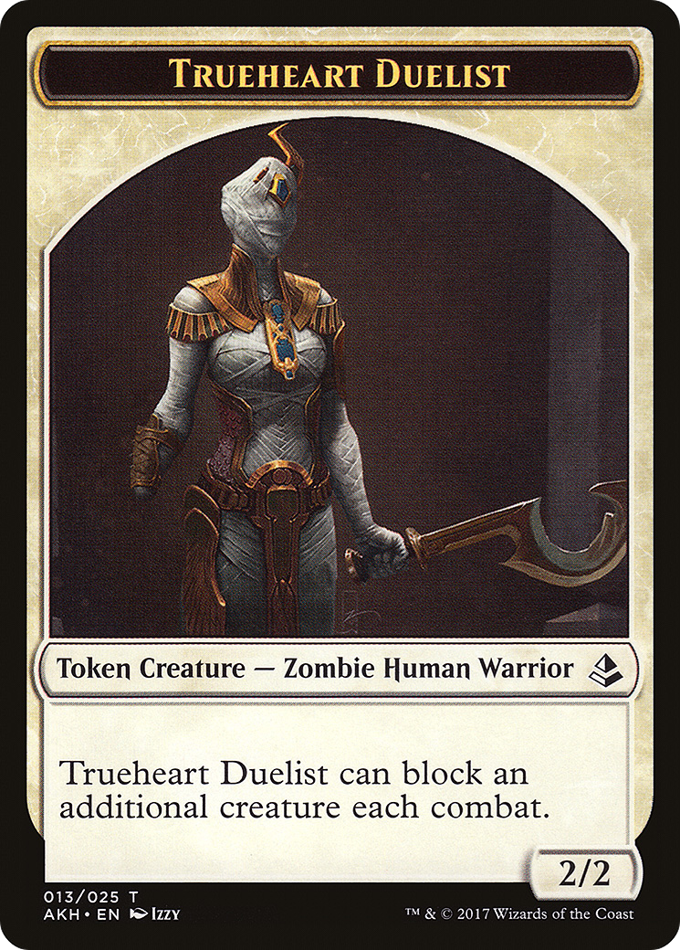 Image of Trueheart Duelist Token [Amonkhet Tokens]