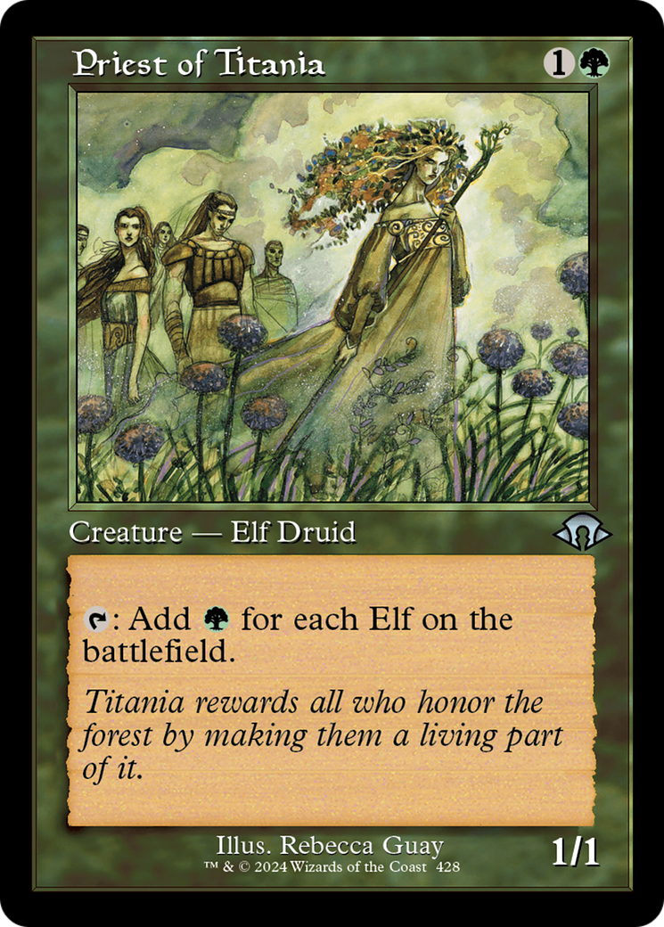 Image of Priest of Titania (Retro) [Modern Horizons 3]
