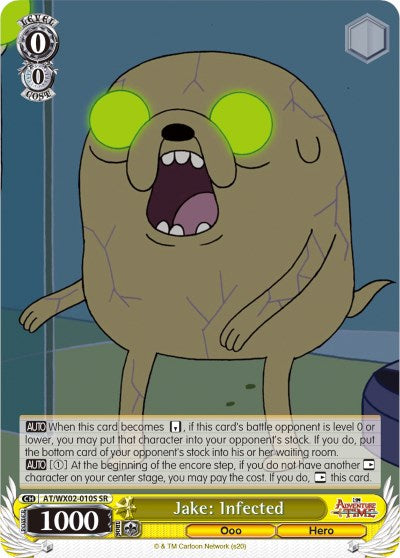 Image of Jake: Infected (AT/WX02-010S SR) [Adventure Time]