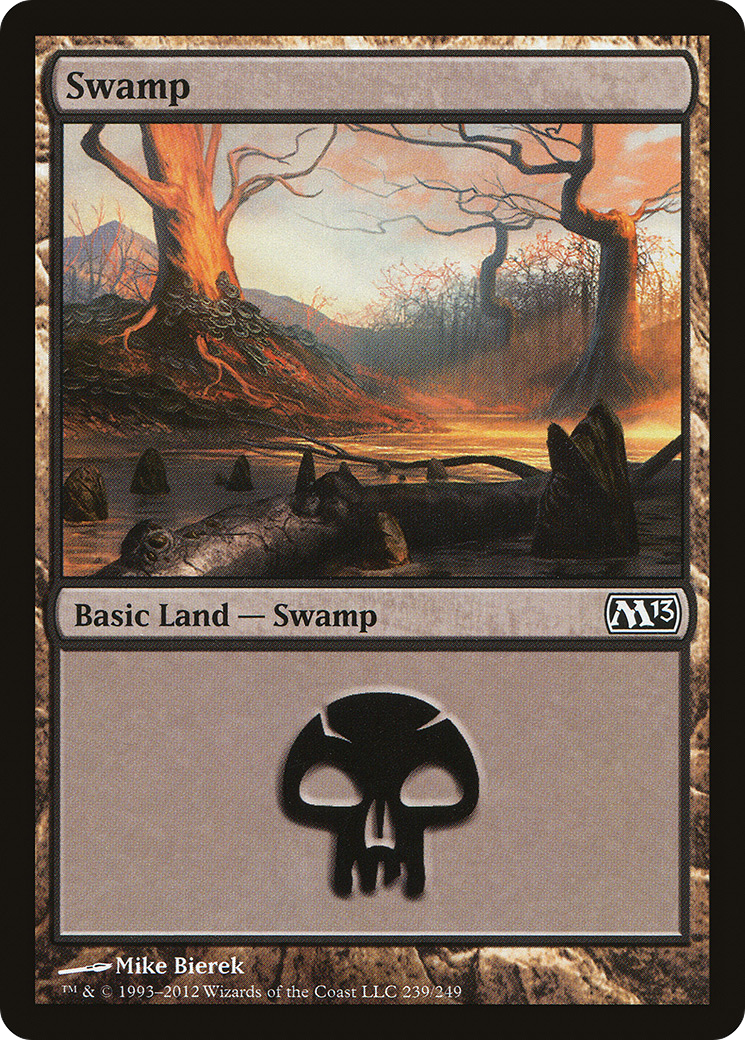 Image of Swamp (239) [Magic 2013]