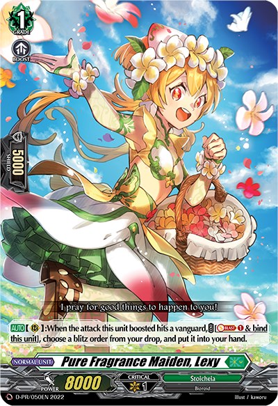 Image of Pure Fragrance Maiden, Lexy (D-PR/050EN) [D Promo Cards]