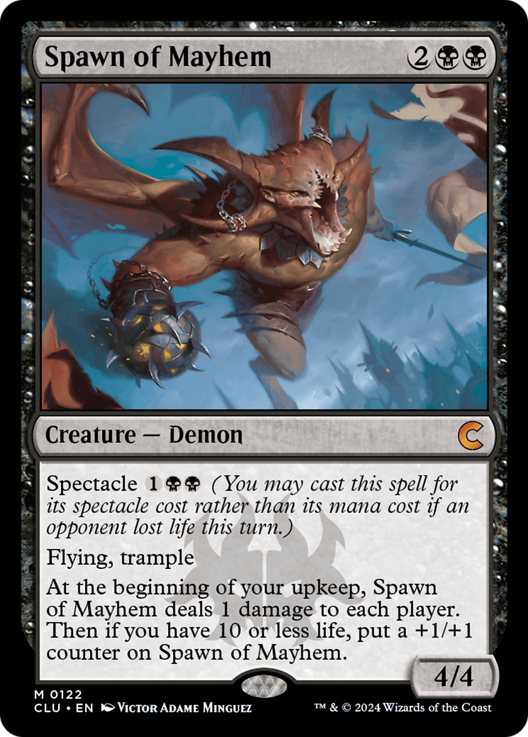 Image of Spawn of Mayhem [Ravnica: Clue Edition]