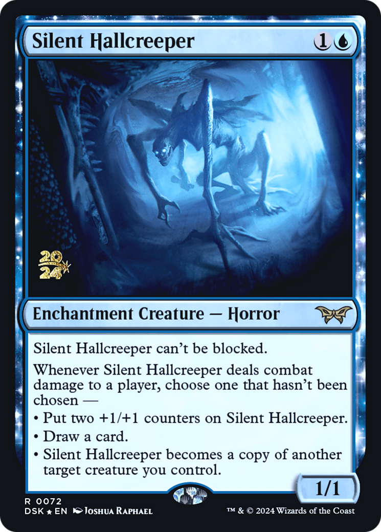 Image of Silent Hallcreeper [Duskmourn: House of Horror Prerelease Promos]