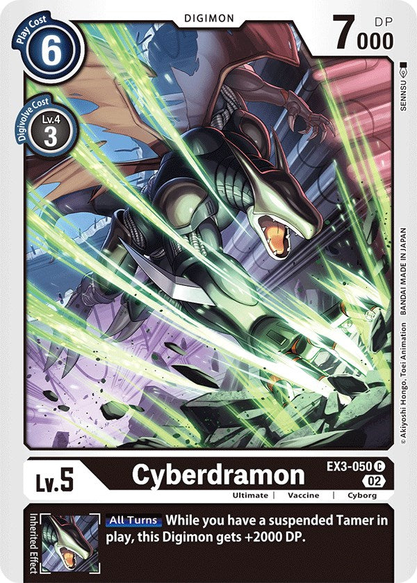 Image of Cyberdramon [EX3-050] [Draconic Roar]