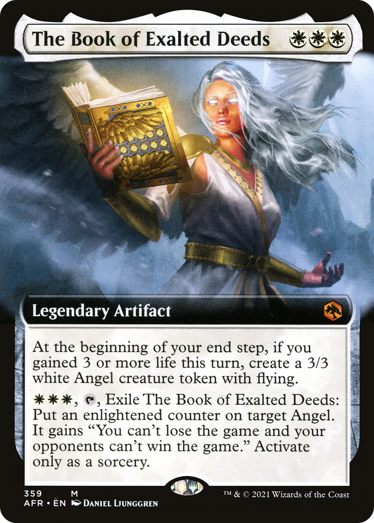 Image of The Book of Exalted Deeds (Extended Art) [Dungeons & Dragons: Adventures in the Forgotten Realms]