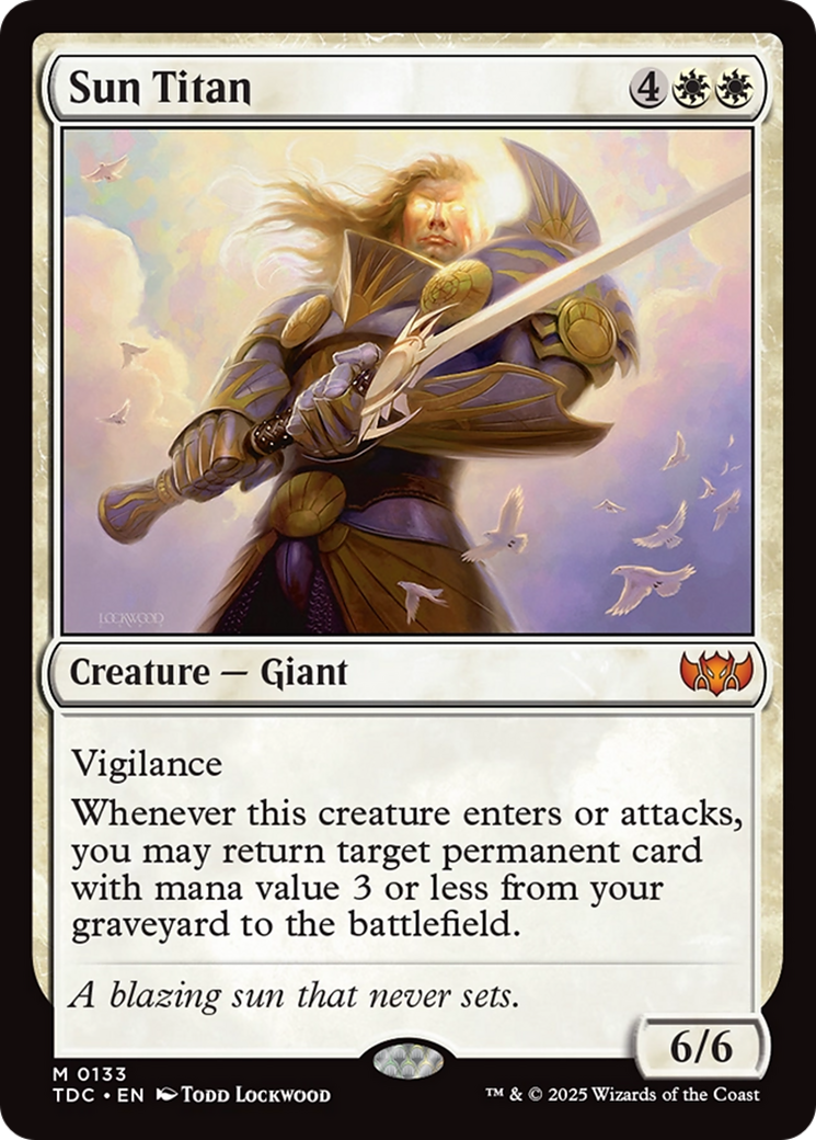 Image of Sun Titan [Tarkir: Dragonstorm Commander]