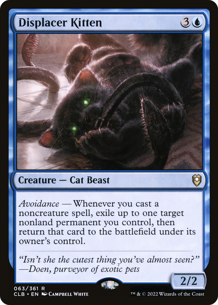 Image of Displacer Kitten [Commander Legends: Battle for Baldur's Gate]