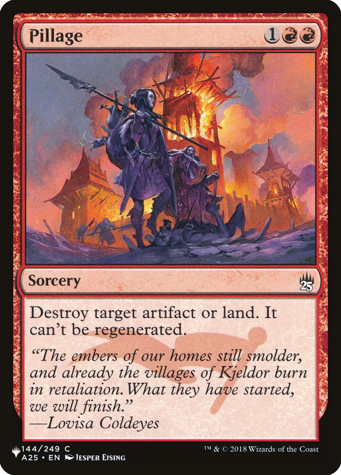 Image of Pillage [The List]