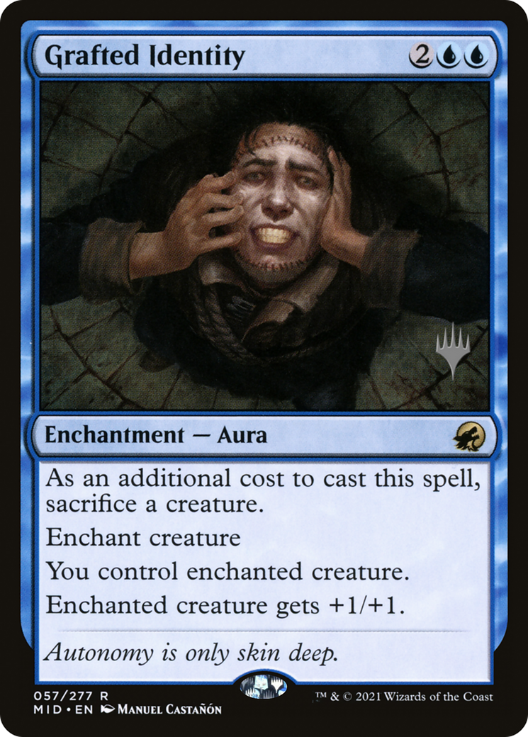 Image of Grafted Identity (Promo Pack) [Innistrad: Midnight Hunt Promos]