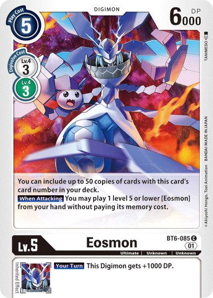 Image of Eosmon [BT6-085] [Double Diamond]