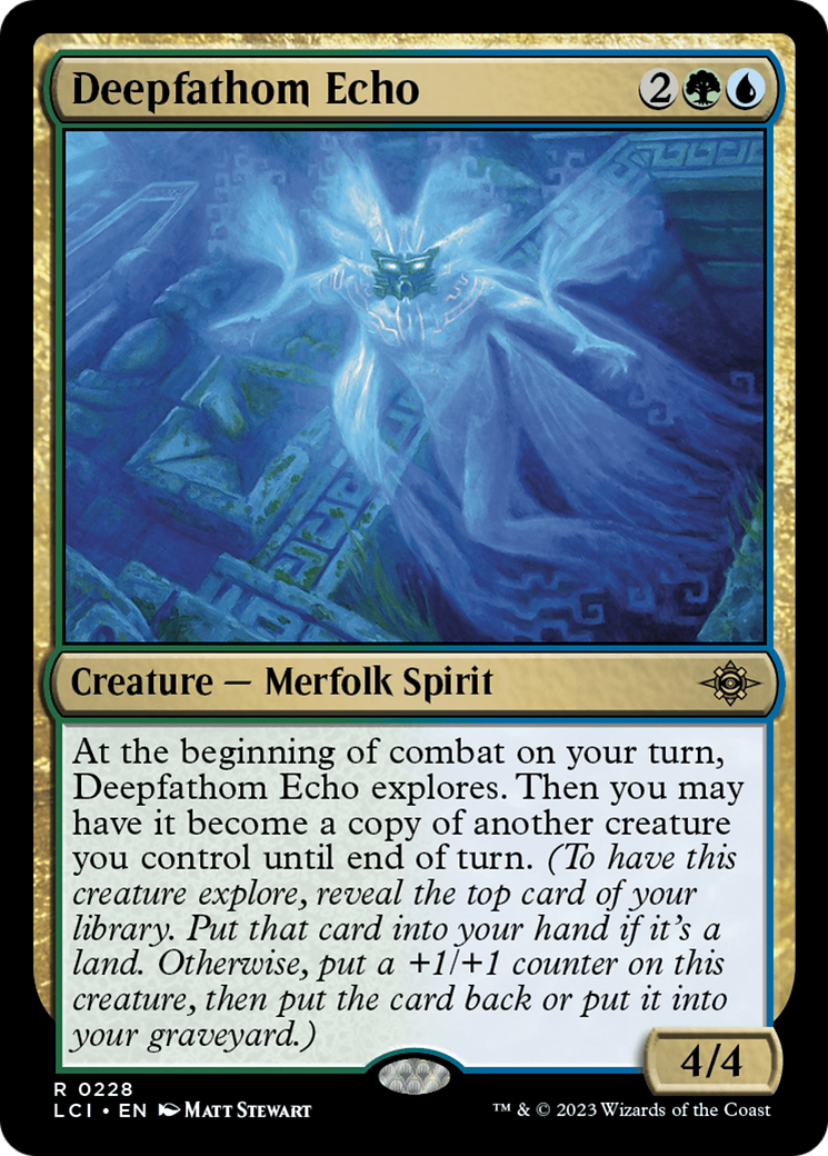 Image of Deepfathom Echo [The Lost Caverns of Ixalan]