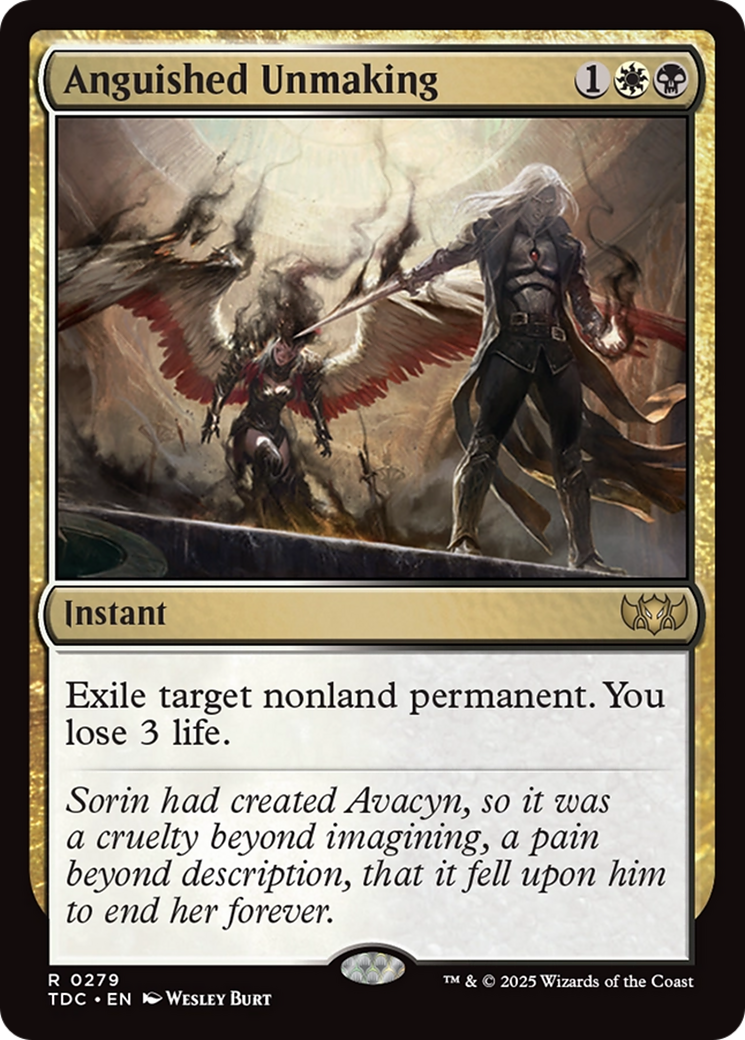 Image of Anguished Unmaking [Tarkir: Dragonstorm Commander]