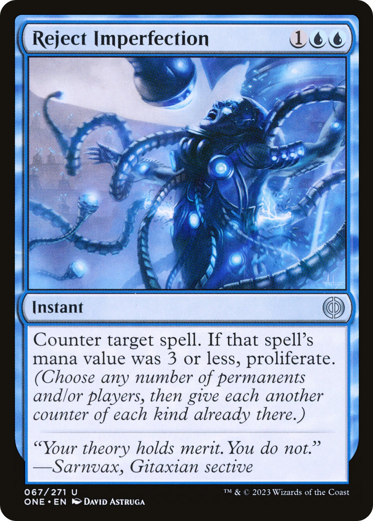 Image of Reject Imperfection [Phyrexia: All Will Be One]