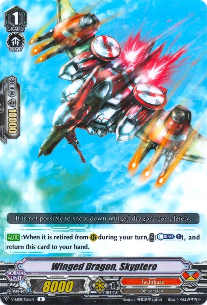 Image of Winged Dragon, Skyptero (V-EB01/021EN) [The Destructive Roar]