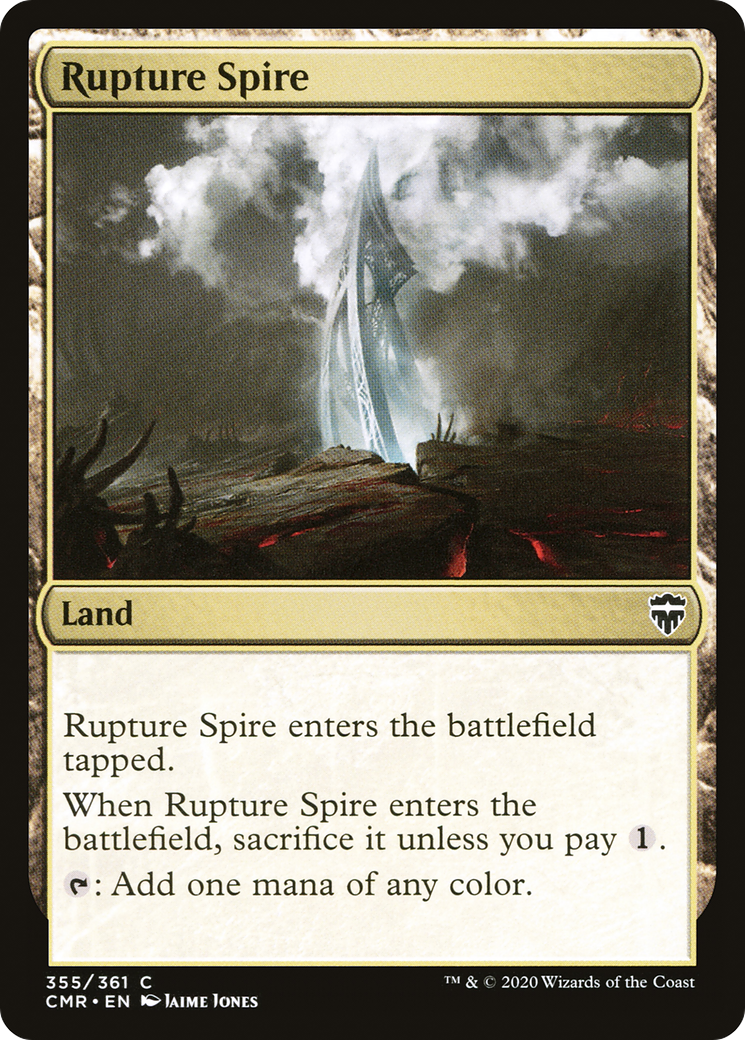 Image of Rupture Spire (355) [Commander Legends]