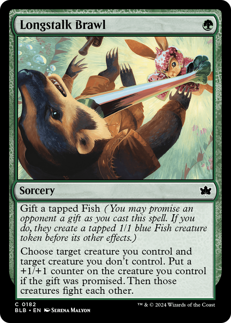 Image of Longstalk Brawl [Bloomburrow]