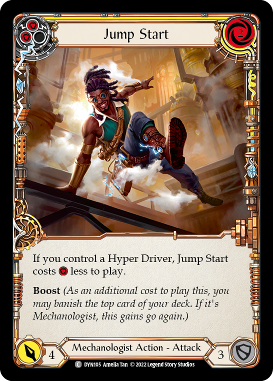 Image of Jump Start (Yellow) [DYN105] (Dynasty)