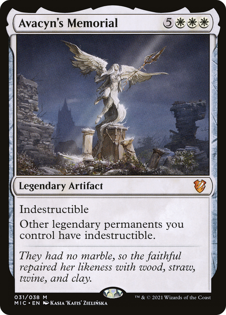 Image of Avacyn's Memorial [Innistrad: Midnight Hunt Commander]